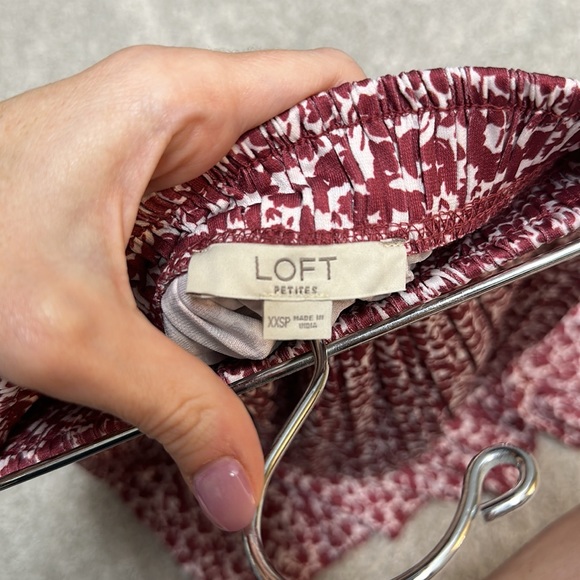 Silky pleated twirly skirt floral - Picture 3 of 3